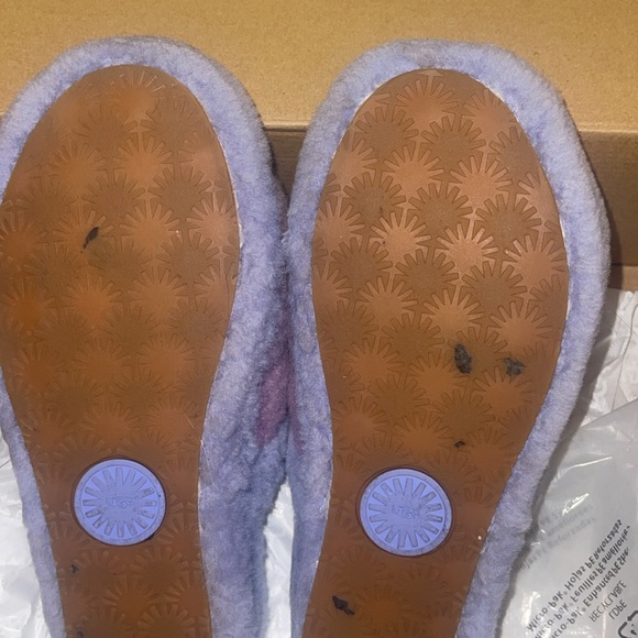 Ugg slides purple multi color - Picture 2 of 4